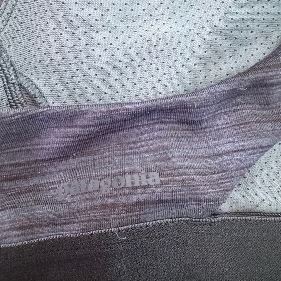 Patagonia Switchback Sports Bra Women's Size Medium Blue - Picture 4 of 5